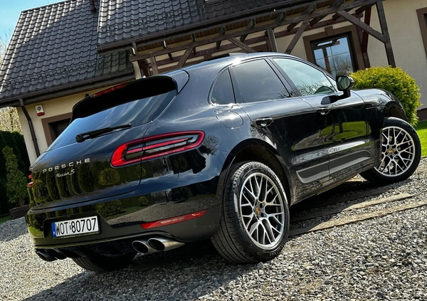 Porsche Macan cena 165800 przebieg: 63434, rok produkcji 2018 z Gąbin małe 631